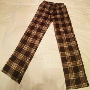 Lucky brand, sleepwear men’s pocketed, drawstring, flannel, medium